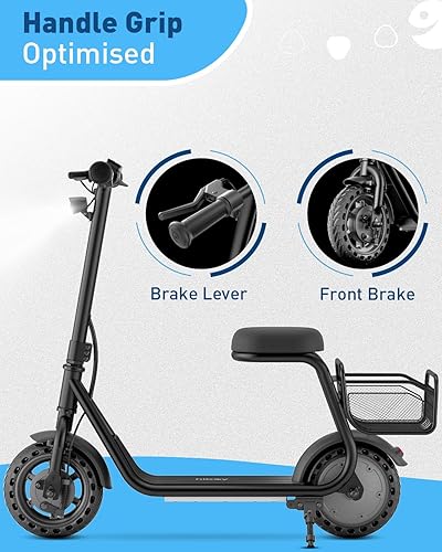 Miniatura 6 de Hiboy ES1Q2 Lite Electric Scooter with Seat for Kids Ages 410, LED Lights, UL Certified, 6.59.3 MPH, 40100W Motor, Easy Control