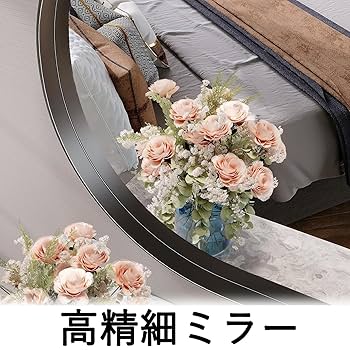 楕円形壁掛け鏡 楽天市場】丸型ミラー ウォールミラー 楕円 約 55×70cm 姿鏡