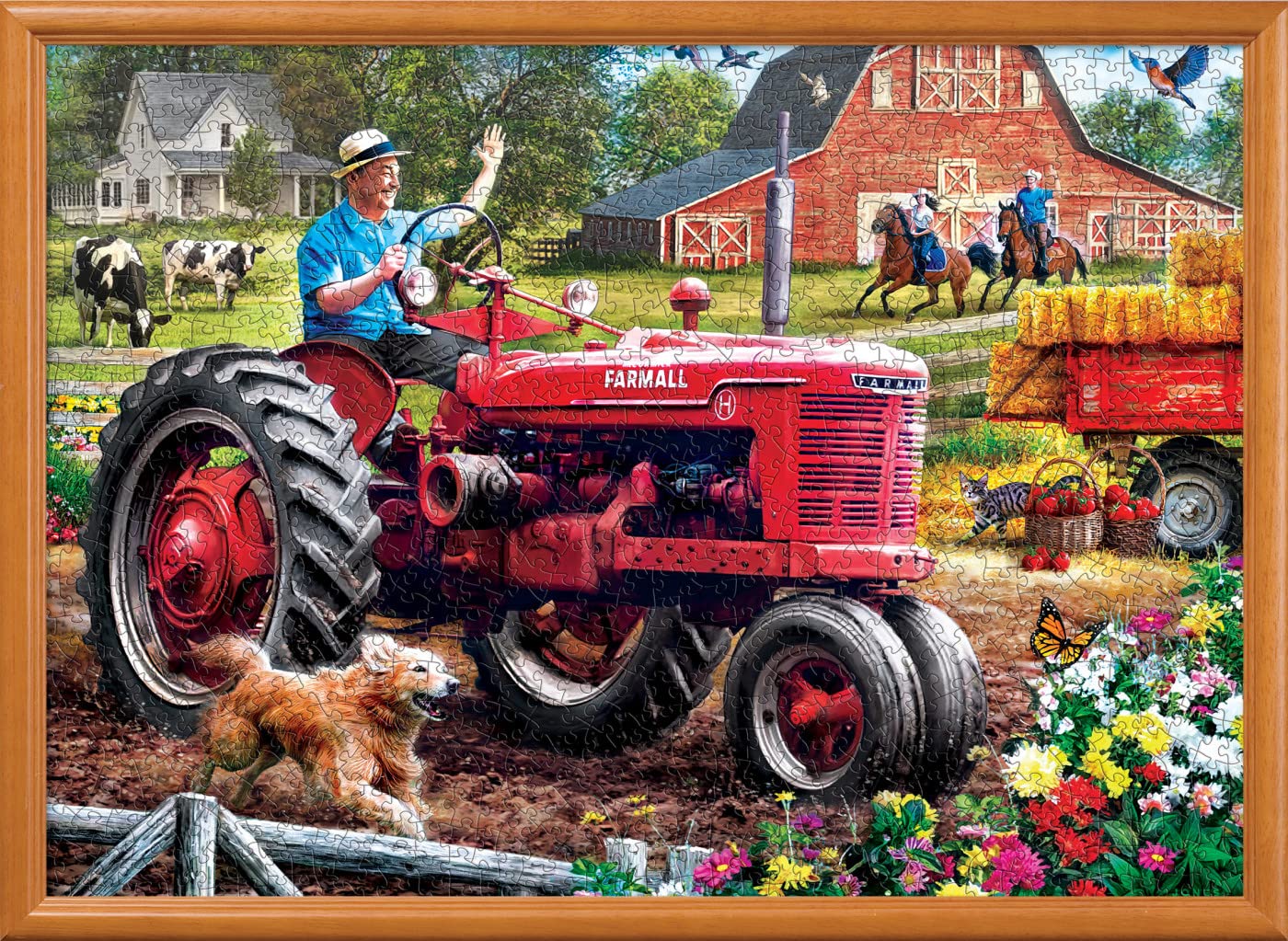 Masterpieces Puzzle 1000 elementów dla dorosłych, rodziny lub dzieci - powrót do domu - 49 cm x 68 cm