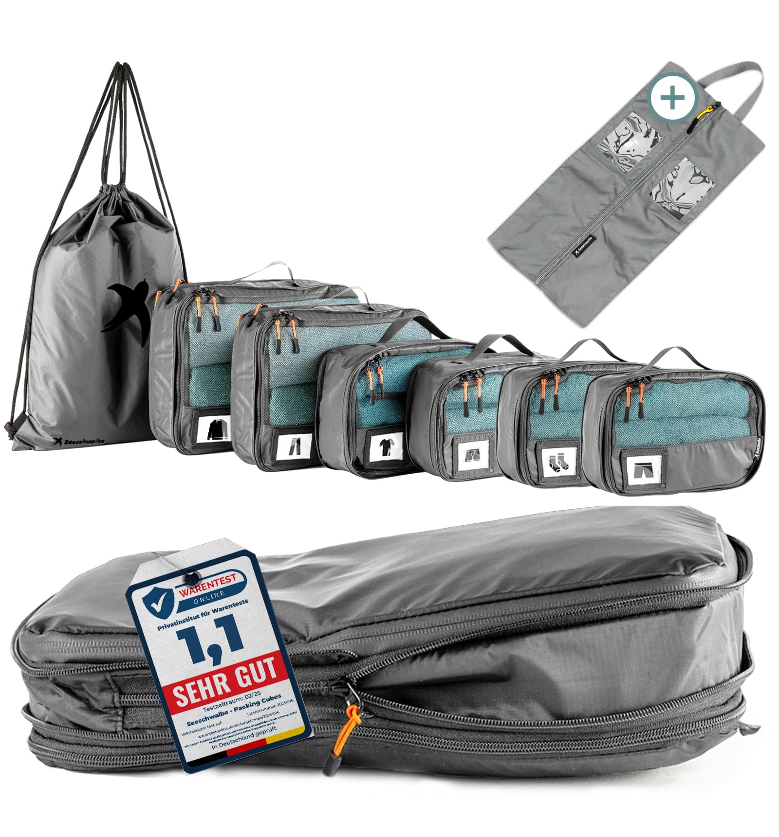 SEESCHWALBE Packing Cubes Compression