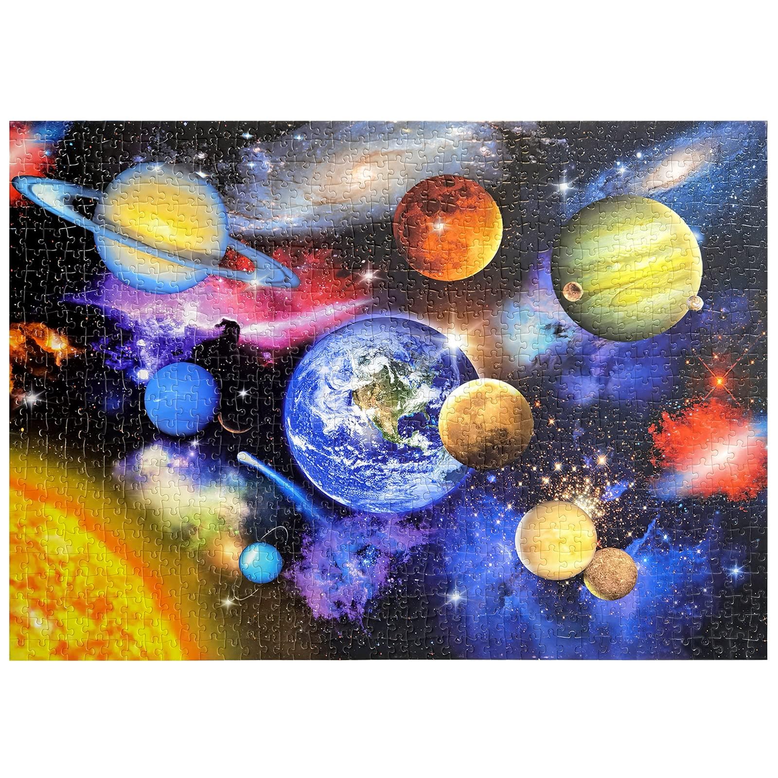 Amazon | JMbeauuuty ジグソーパズル 1000ピース 宇宙惑星 ビュー