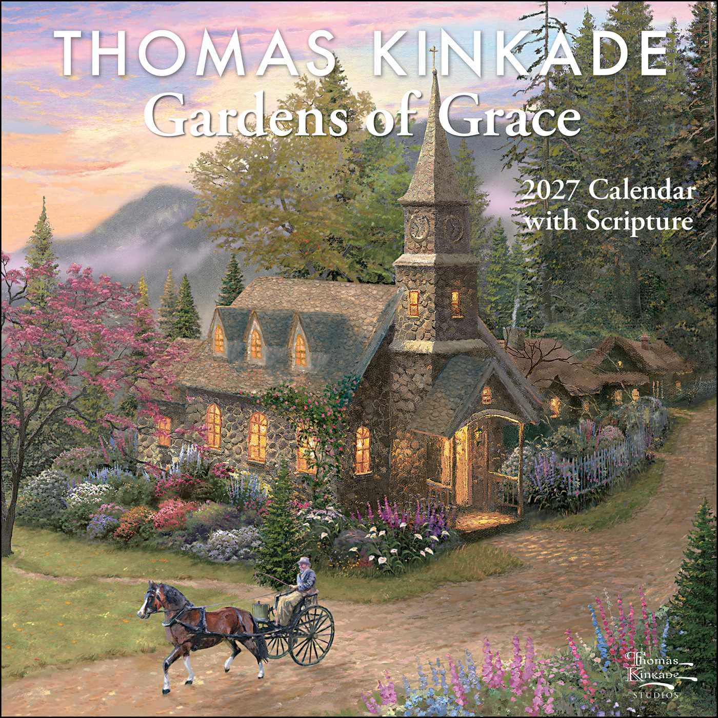 Thomas Kinkade Gardens Of Grace 2027 Wal