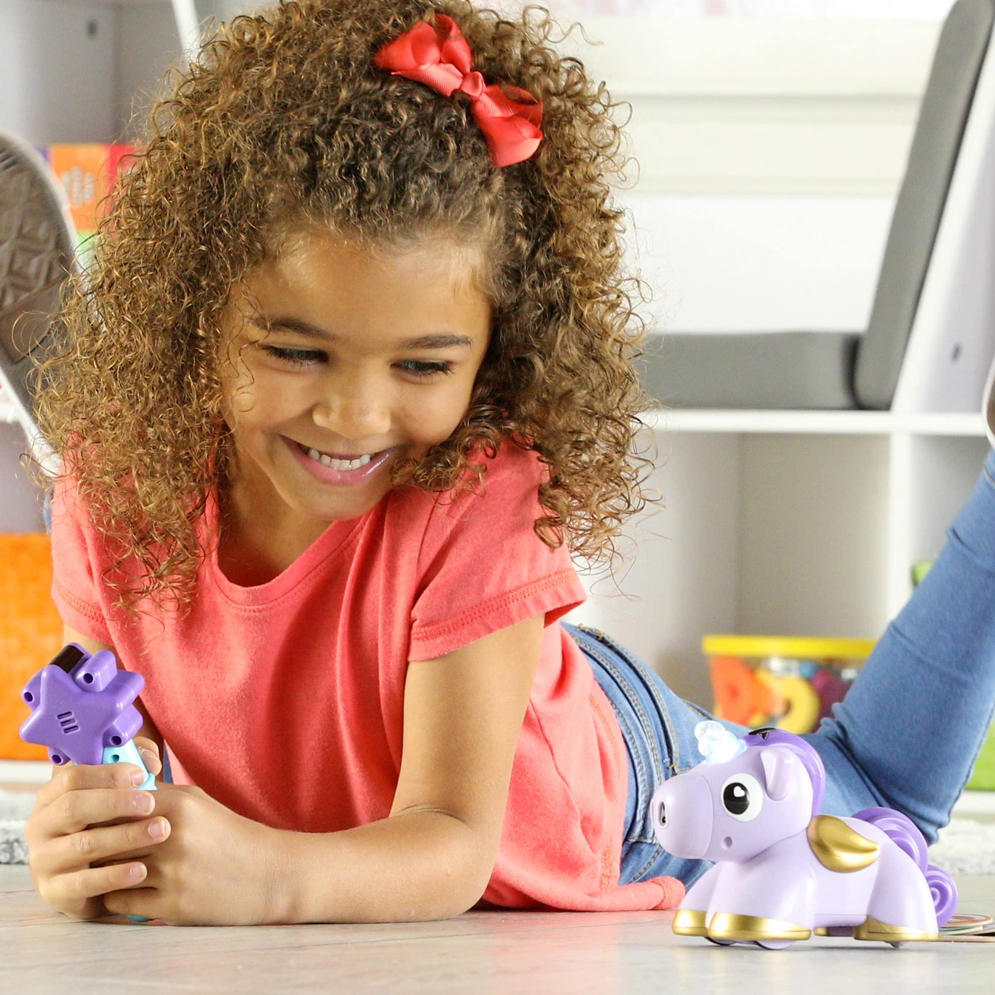 Learning Resources La Unicornio Skye de la colección Coding Critters MagiCoders, Juguete Infantil para codificar, Juegos de Stem para niños de 4+ años de Edad