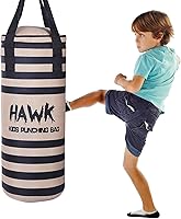 Vista 7 de Saco de boxeo para niños, guantes de boxeo, entrenamiento de artes marciales mixtas, entrenamiento de fitness, kickboxing, grappling, karate, bolsa