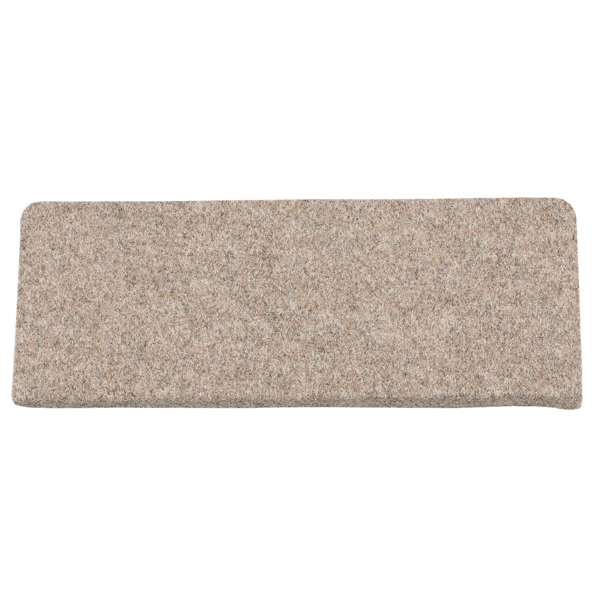 Pergamon Trend Nadelfilz Stufenmatte Bent Beige Braun Mix (eckig) einzeln oder im 15er Set