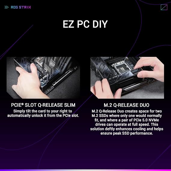 ASUS ROG STRIX Z890-I GAMING WIFI Intel Z890 LGA1851 DDR5 9200 HDMI 2xUSB4 2x M2 USB3.2 WiFi 7+BT AURA RGB 2.5Gbit LAN Mini ITX 10+1+2+1 Power Stages, Thunderbolt 4, Motherboard