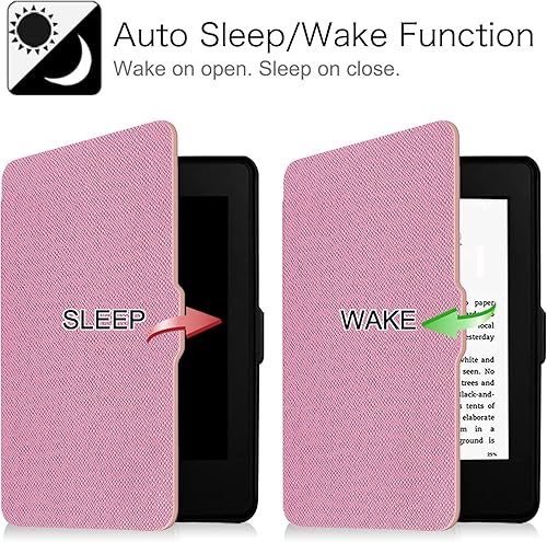 Vista 24 de Funda para Kindle Paperwhite Fintie SmartShell Negro