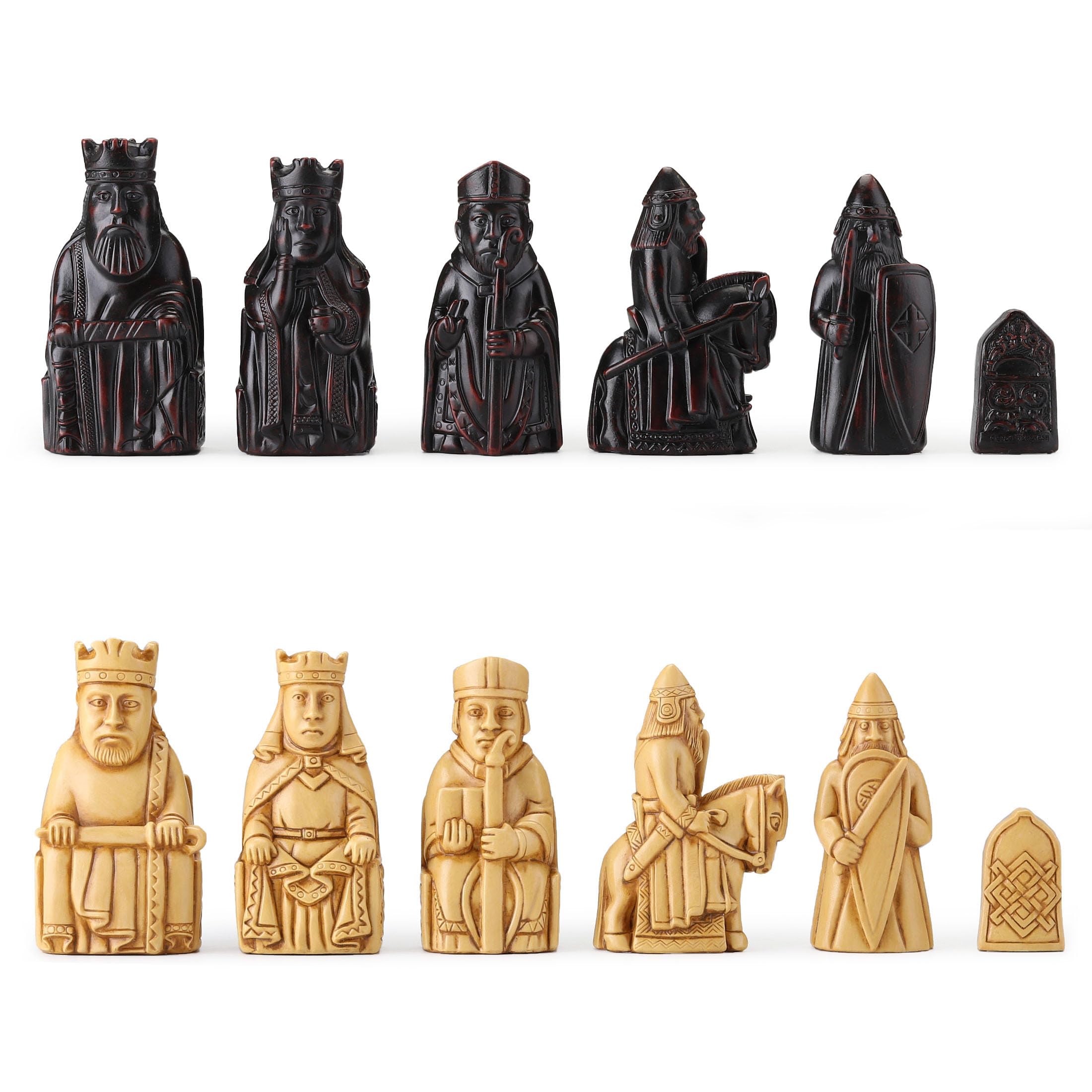 その他 THE LEWIS CHESSMEN MINIIATURE SET Amazon.com: Veronese Design 3 1/2 Inch Isle of Lewis Chessmen Hand