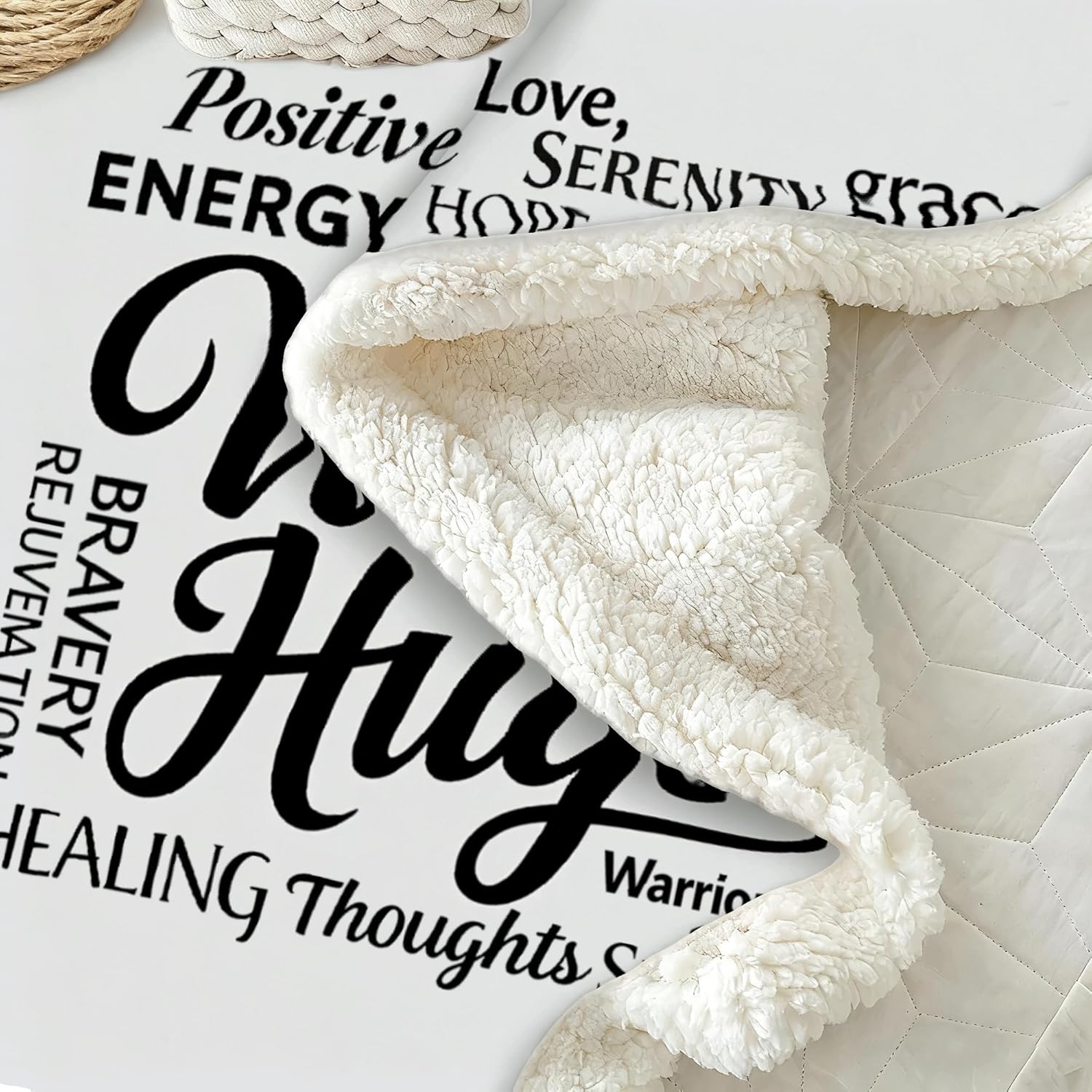 Blanket Gift For Women Or Men-Get Well Soon/Inspirational/Motivational/Encouragement Throws Blanket For Friends,Sister,Coworker,Family-Home Decor For Couch Sofa Living Room (rehabilitate3, 30*40inch) - Image 7