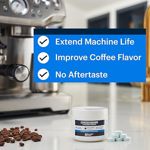 Miniatura 2 de Tabletas de limpieza a máquina de espresso 30 tabletas compatibles con máquinas de espresso Jura Miele y Breville fabricadas en Estados Unidos