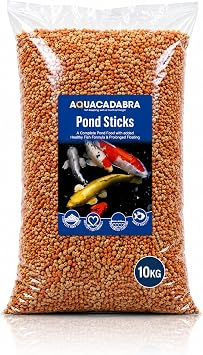 Aquacadabra 10kg Floating Mixed Pond Sticks Fish Food for Koi