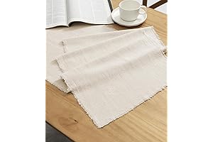 Vitalizart Beige Table Runner 14 x 90 Inches Long