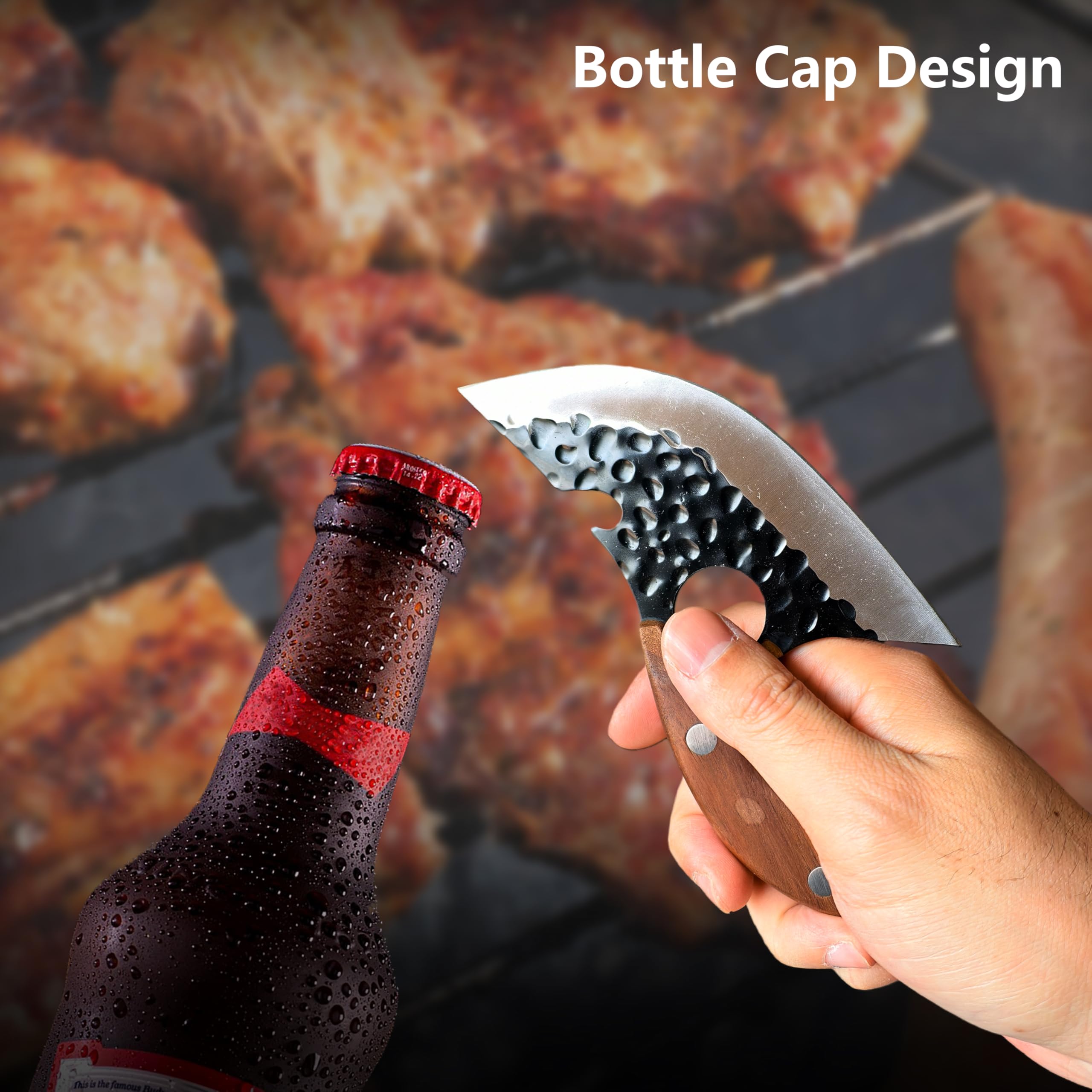 Viking Ulu Knife - Bone Cutting & BBQ Prep -6 Viking Ulu Knife - Bone Cutting & BBQ Prep -6