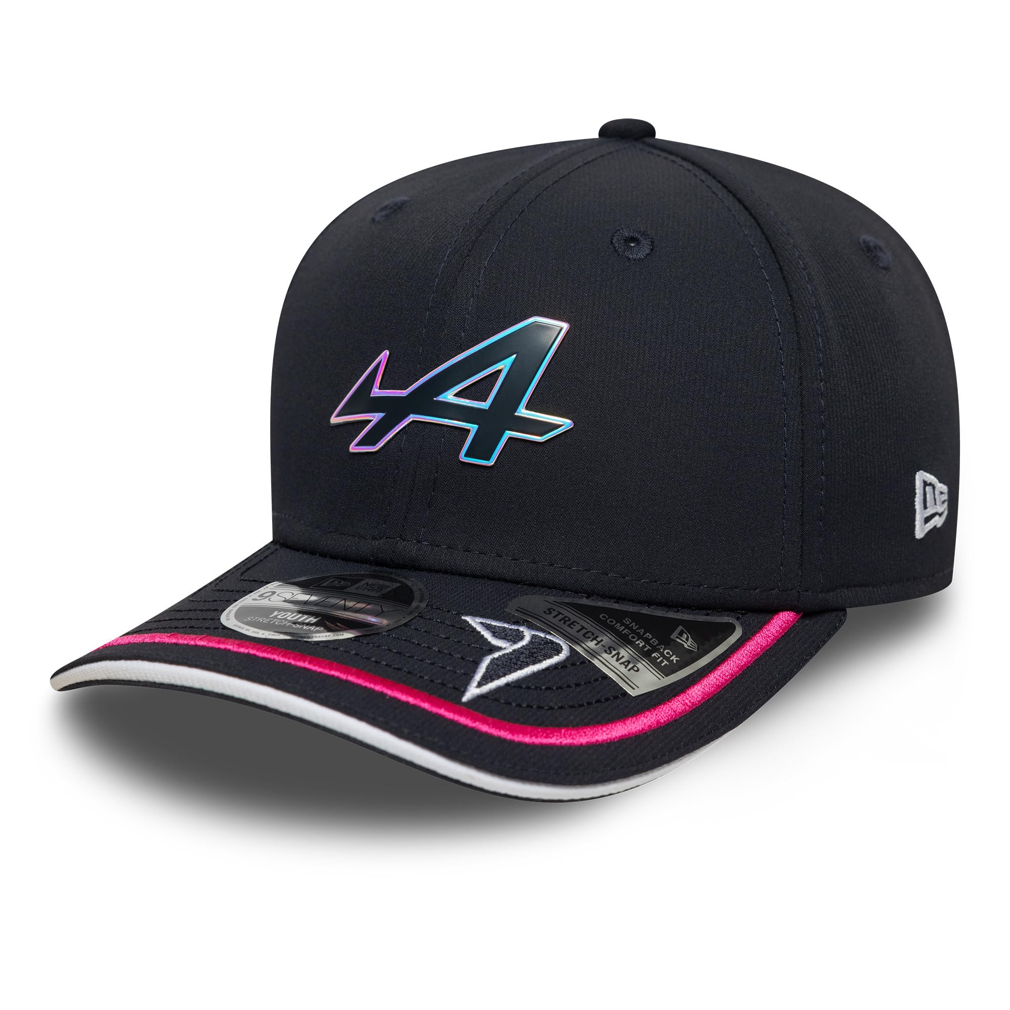 New Era Unisex Kids Navy Alpine F1 Team, Official 2025 Collection, Jack Doohan Drivers Kids Baseball Cap, Adjustable