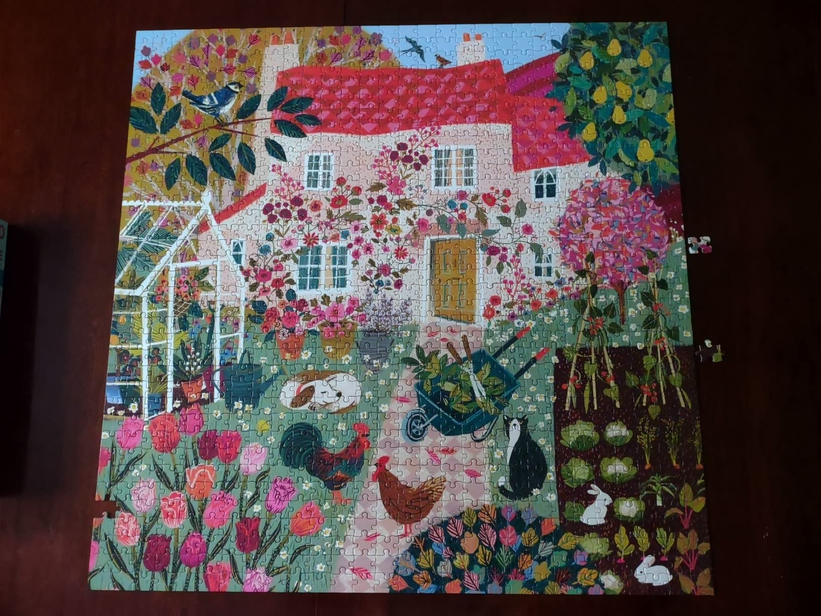 English Cottage 1000 Piece Puzzle main image 1