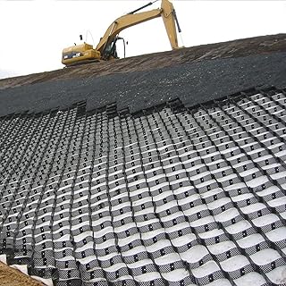 2" 4" Depth Gravel Ground Grid, Honeycomb geo Ground Grid Driveway pavers, for retaining Walls Supports & Erosion Control, geo Grid for Horse Paddock/Shed Base/mud Control (Color : H 4in/10cm, Siz