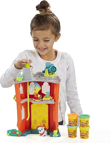Miniatura 5 de Play-Doh Town Firehouse Casa de juguete