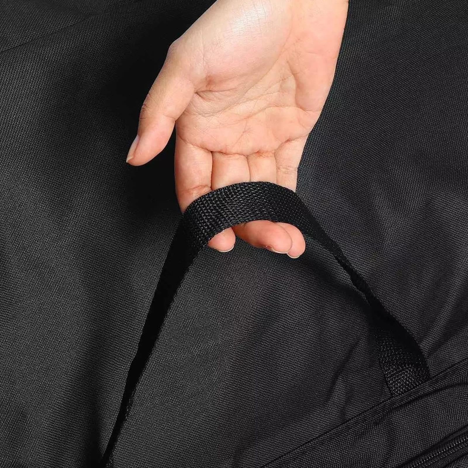 Borsa da massaggio per tavolo da massaggio, pieghevole, portatile, borsa per massaggi, borsa da massaggio, borsa da tavolo in tela con rotelle, fissaggio affidabile, borsa per il trasporto per tavolo