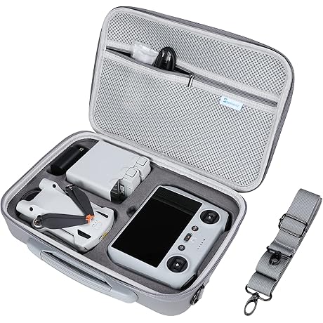 Compact Protection: Skyreat Mini 3/ Mini 3 Pro RC Case for DJI...