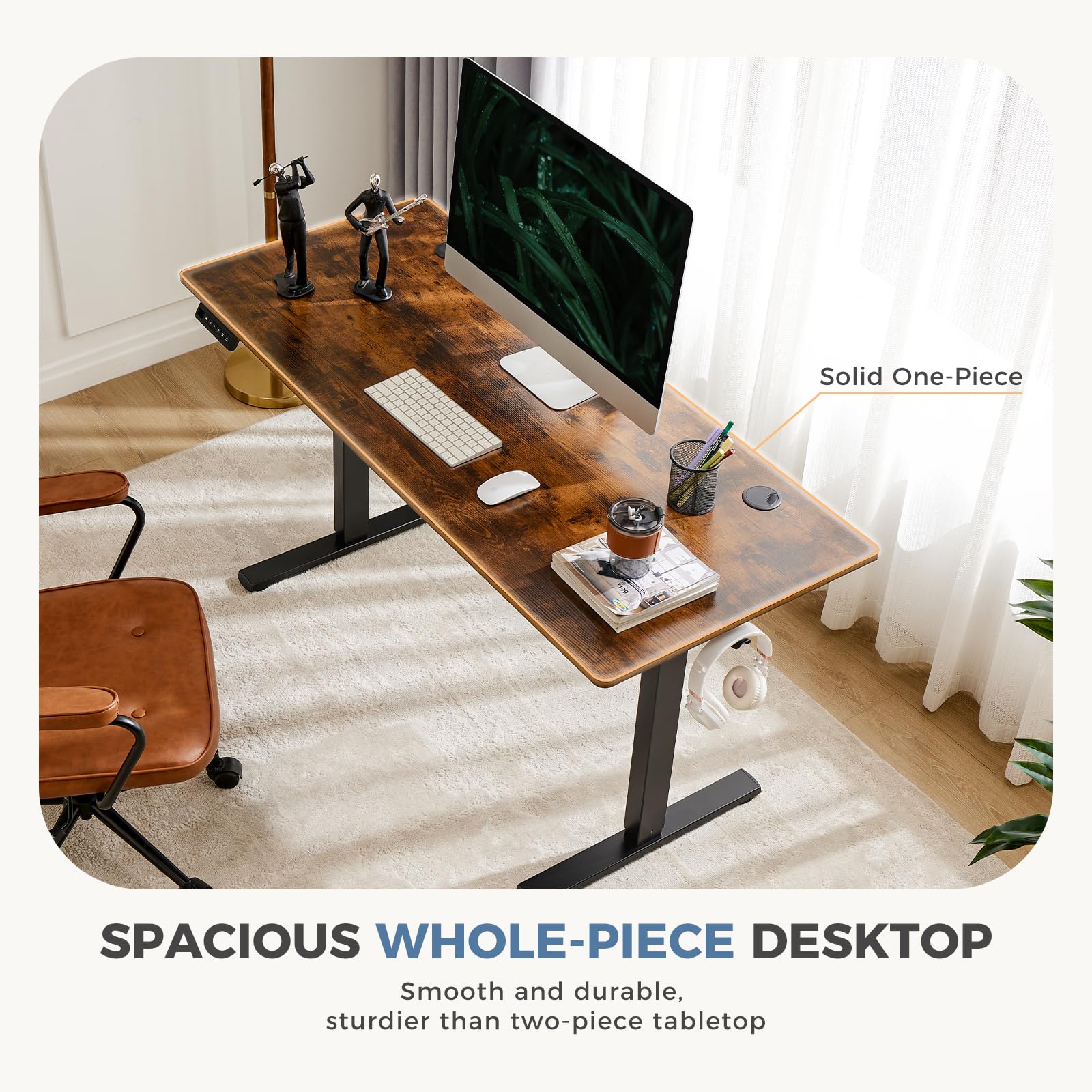 Snapklik.com : OLIXIS Electric 48 X 24 Inch Ergonomic Adjustable Height ...