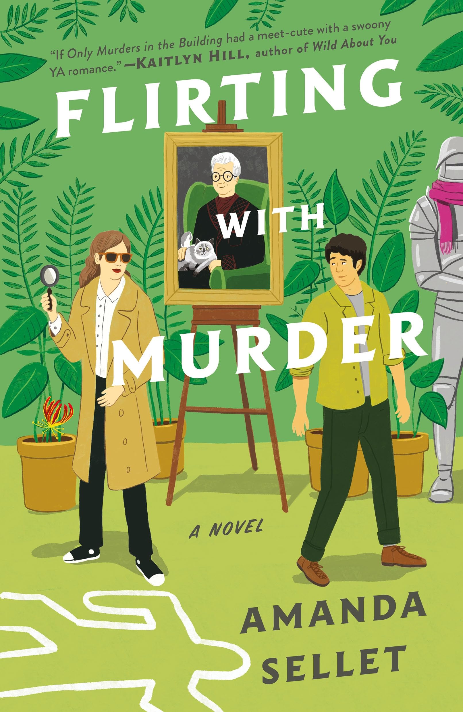 Flirting with Murder A Novel by Amanda Sellet (Paperback Book)