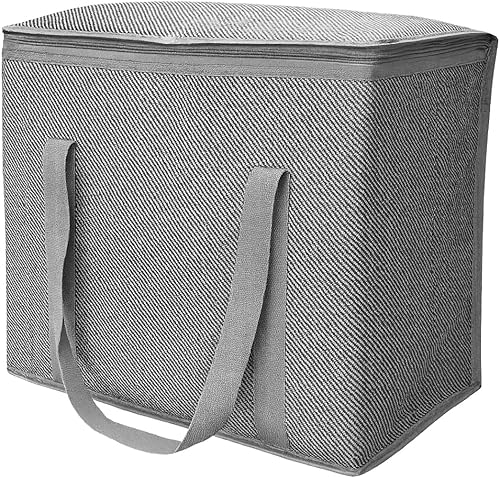 Miniatura 23 de DURASACK Bolsa de Entrega de Alimentos con Aislamiento Mediano – 13"x7"x13" Bolsa Térmica Reutilizable para Comidas Calientes y Frías – Portador de