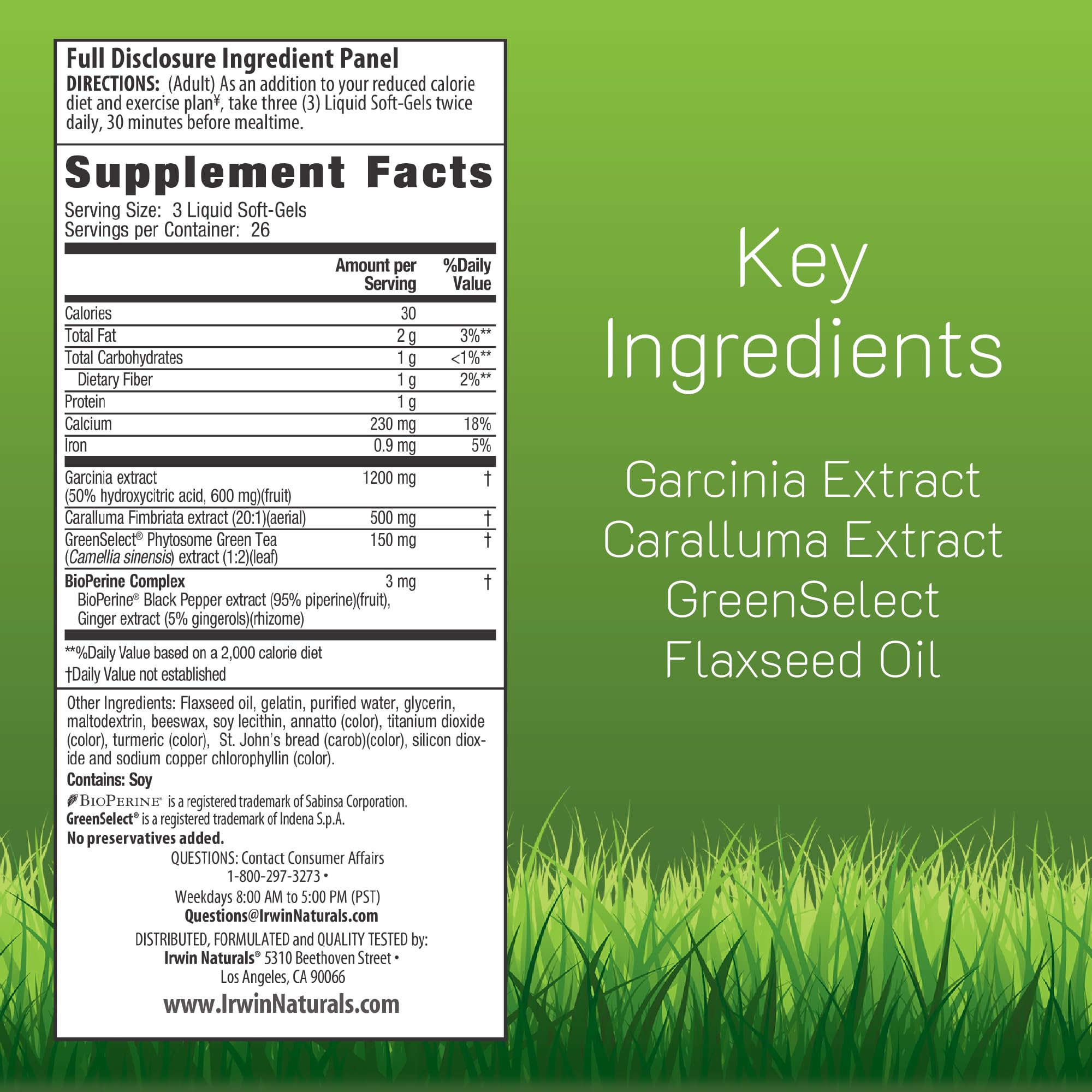 Irwin Naturals Triple-Diet Fat Reduction Max Accelerator | 72 Softgels — Amazon image 2
