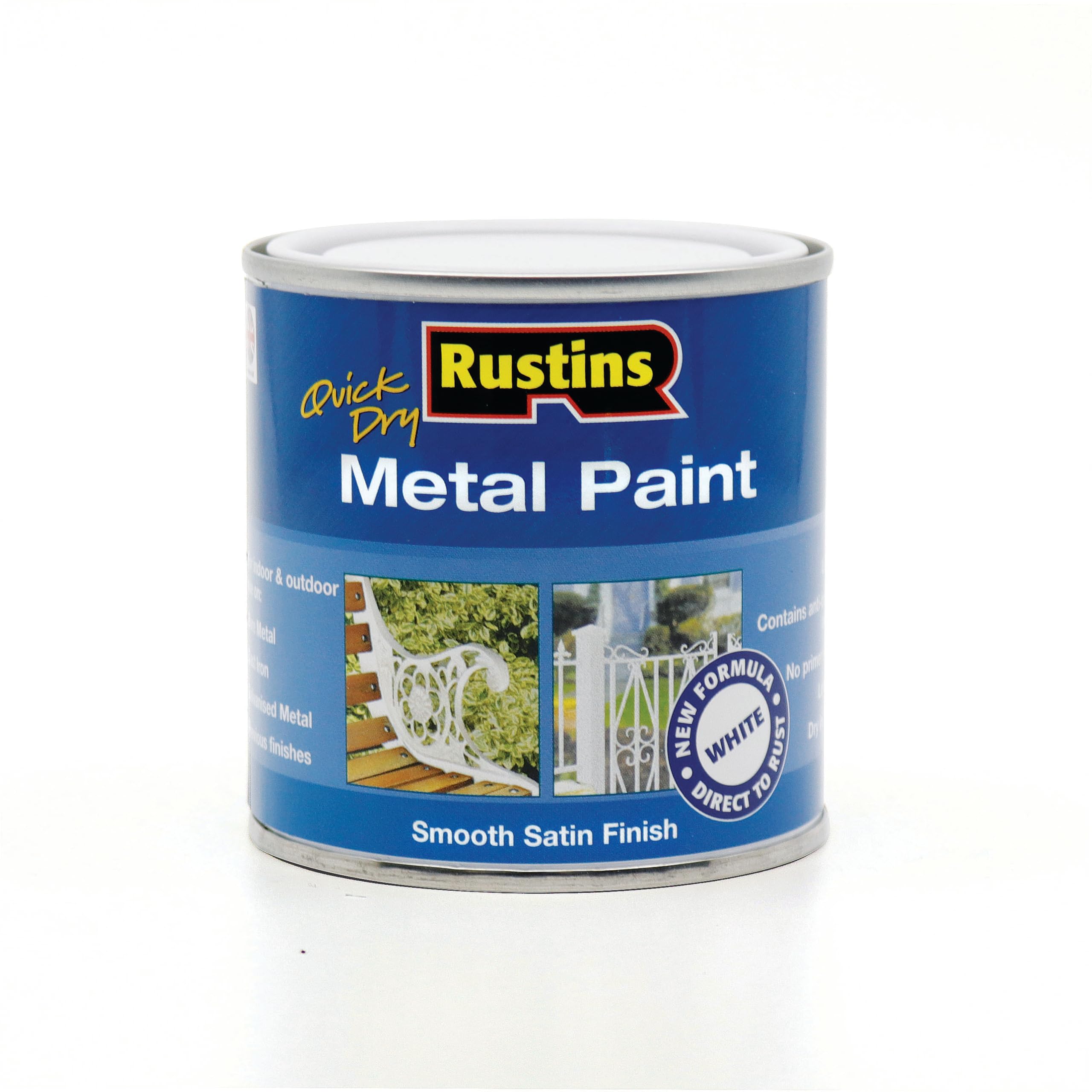 MPWH250 250ml Quick Dry Metal Paint - White