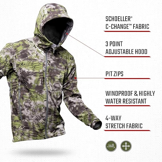 Amazon.co.jp: Kryptek ボラジャケット X-Small グレー : ファッション