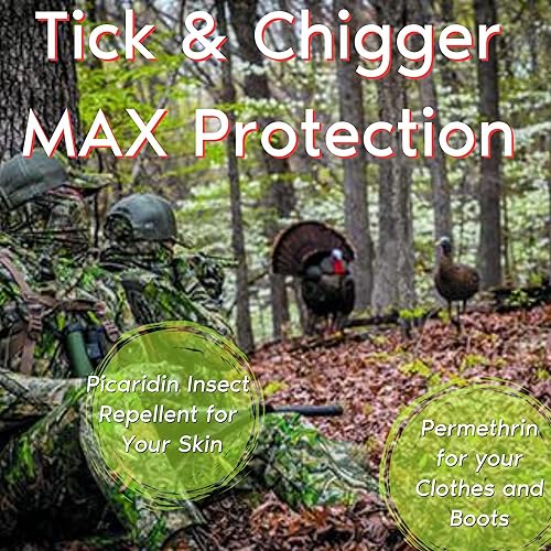 Miniatura 3 de Zone Realtree Picaridin - Repelente de insectos de 8 onzas, paquete doble de repuesto protección de picaridina de 12 horas contra mosquitos,