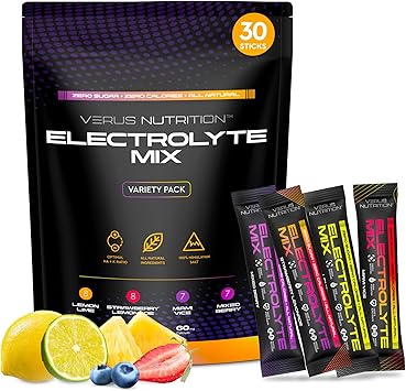 Variety Electrolyte Powder, Zero Sugar, 30 Servings