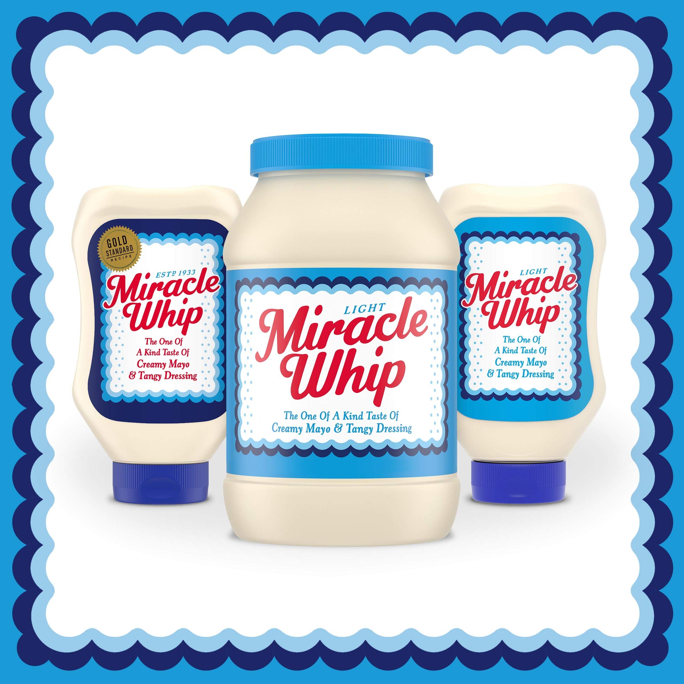 Miracle Whip - Apósito ligero (tarro de 30 onzas)