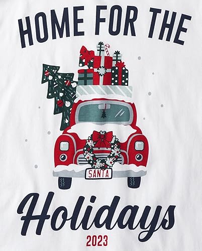 Miniatura 2 de The Children's Place Pijama unisex para bebé, algodón