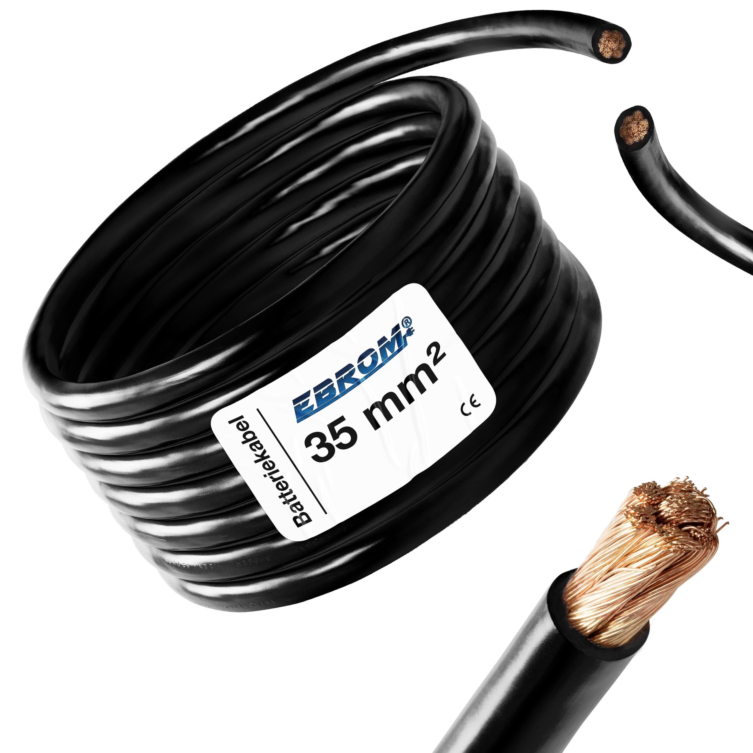 Heat shrink tubing black 50cm for 35/50/70mm battery cable