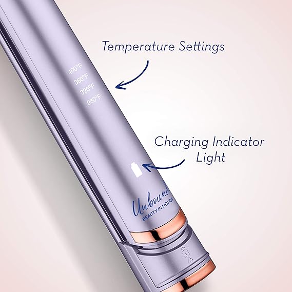 Unbound Cordless Titanium 1 Inch Flat Iron From Conair The First High Performance Cordless Rechargeable Flat Iron For Sleek And Straight Styles Anytime Anywhere Amazon Ca Beauty Personal Care