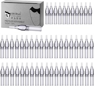 9RT Disposable Tattoo Tips – Shield Plus Round Tattoo Nozzles – Hygienic, Single-Use for Liner Needles Price In India