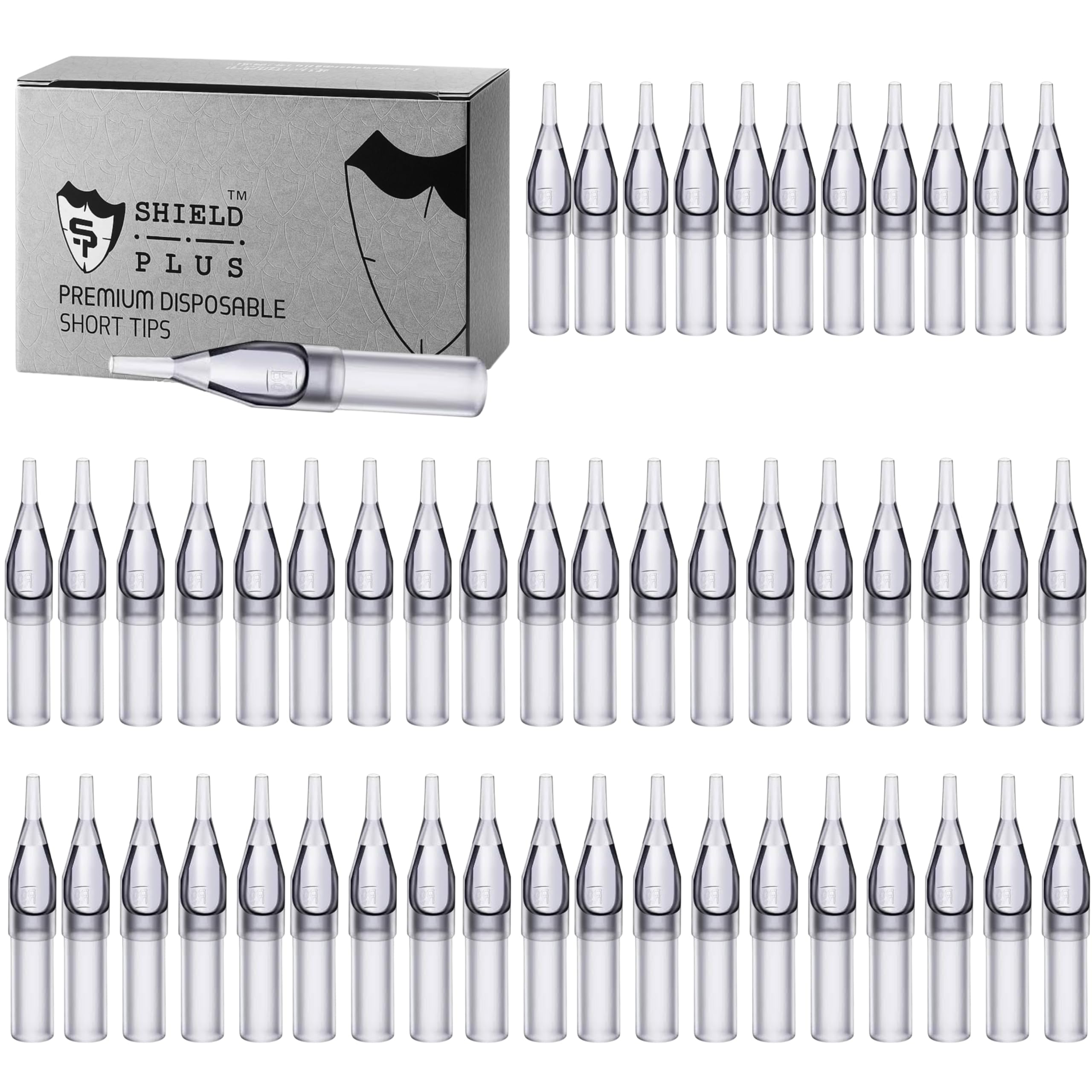 SHIELD PLUS Tattoo Needle Tip (50 PCS) (9RT)