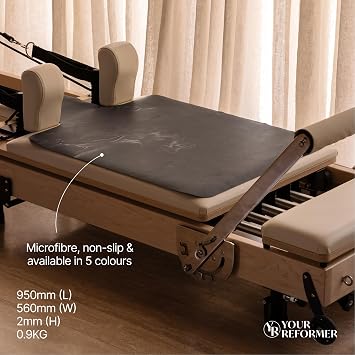 Microfiber Non-Slip Aesthetic Pilates Reformer Mat