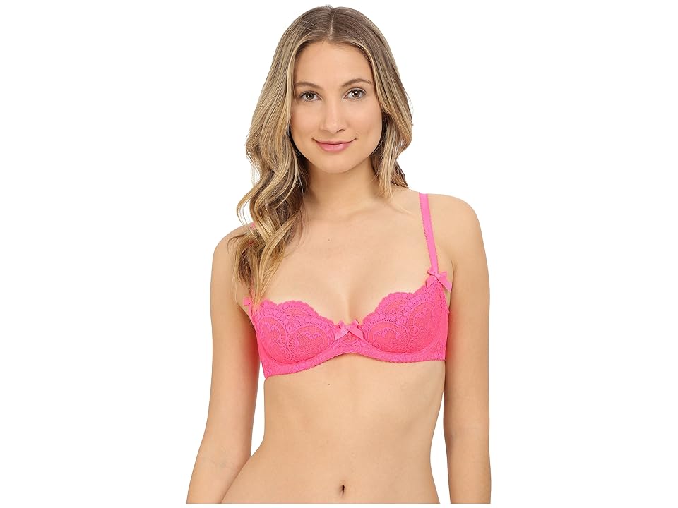 

L'Agent by Agent Provocateur Vanesa Non Pad Demi Bra (Neon Melon) Women's Bra