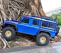 Vista 7 de OGRC 4 piezas de ruedas de aluminio de 1.9 pulgadas con Beadlock y offset negativo para TRX4 TRX6 SCX10 I II III 90046 AXI03007 Redcat GEN7 GEN8