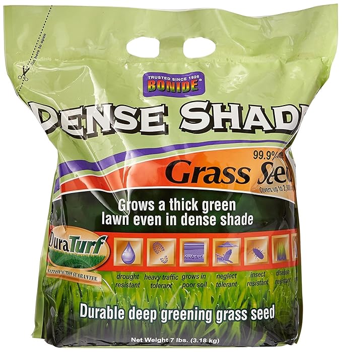Bonide 60214 Dense Shade Grass Seed, 7Pound Amazon.in Home & Kitchen