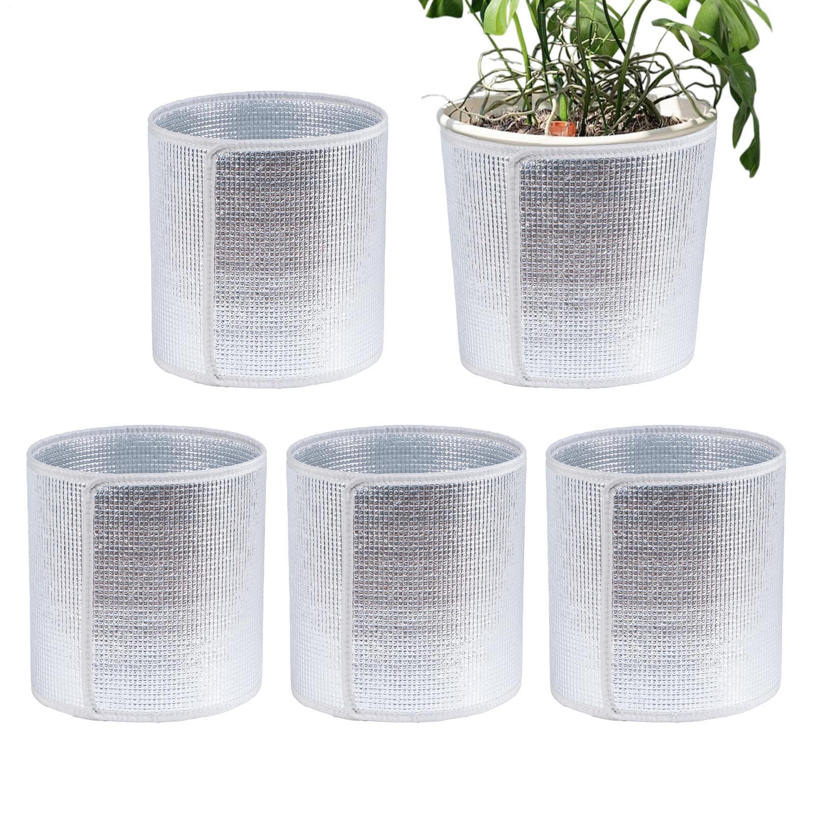 Fundas para macetas impermeable contra congelación de plantas