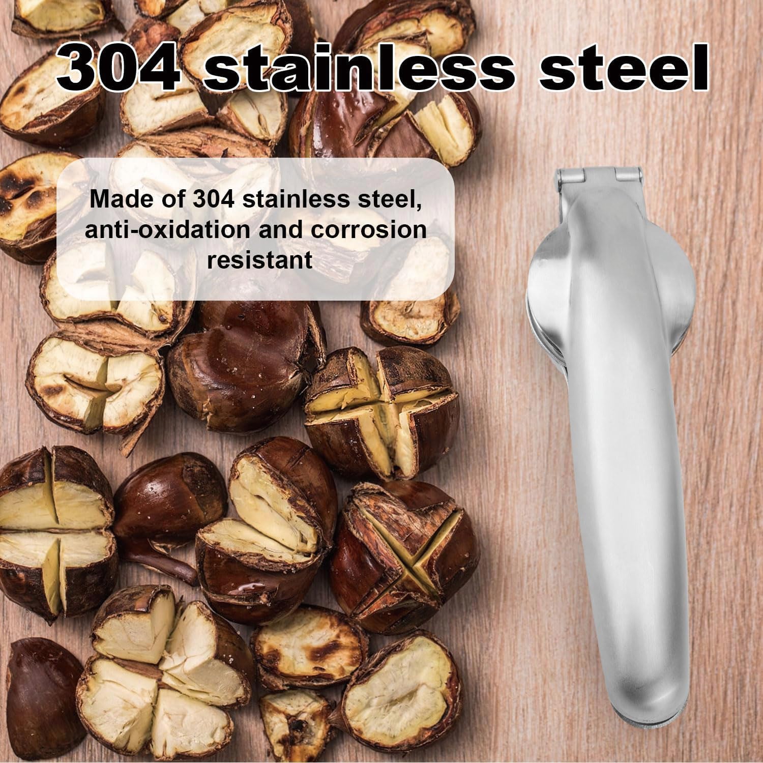 Chestnut Cutter Tool, 304 Stainless Steel Chestnut Opener