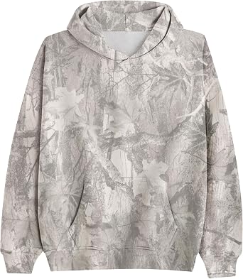 Dsewpaur Women's Camo Hoodie for Women Men Casual