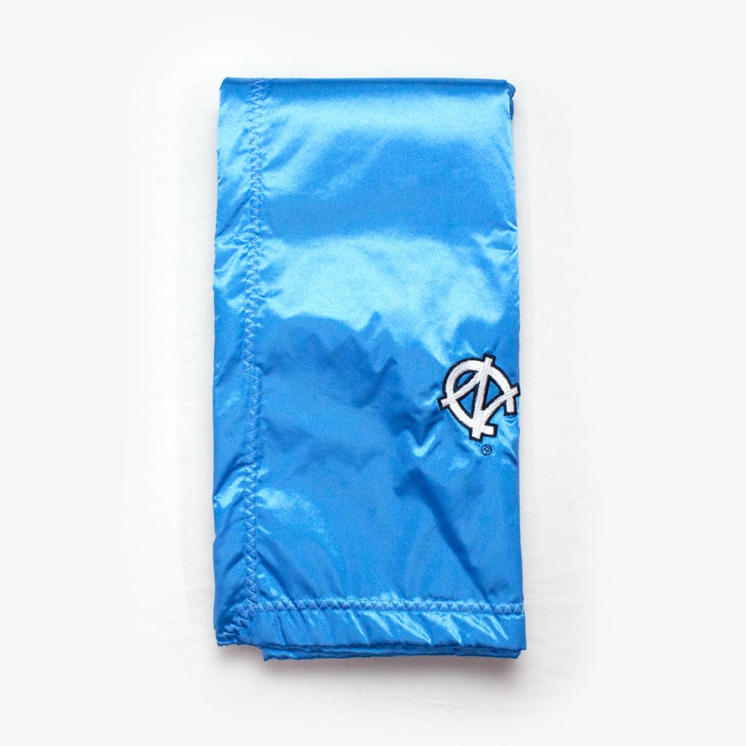 Comfy Feet Everything Comfy North Carolina Tarheels Silky and Super Soft Plush Baby Blanket, 28" x 28"