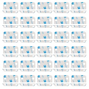 Replacement Adhesive for Ring Alarm Contact Sensors 2nd Gen - 30 Pieces for Sensors & 30 Pieces for Magnets - Strong Double-Sided Tape for Easy, Secure Installation