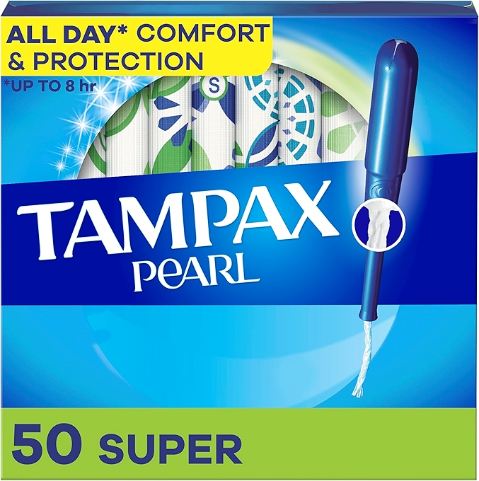 Tampax Pearl Super Absorbency Tampons, Unscented