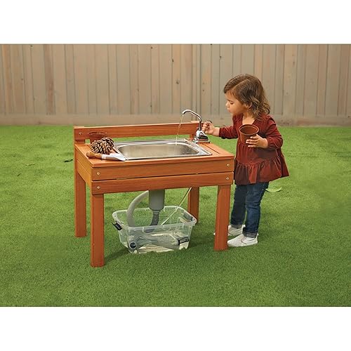 Miniatura 3 de Cocina de barro para niños pequeños al aire libre, aprendizaje al aire libre, juego de cocina al aire libre para niños pequeños y niños