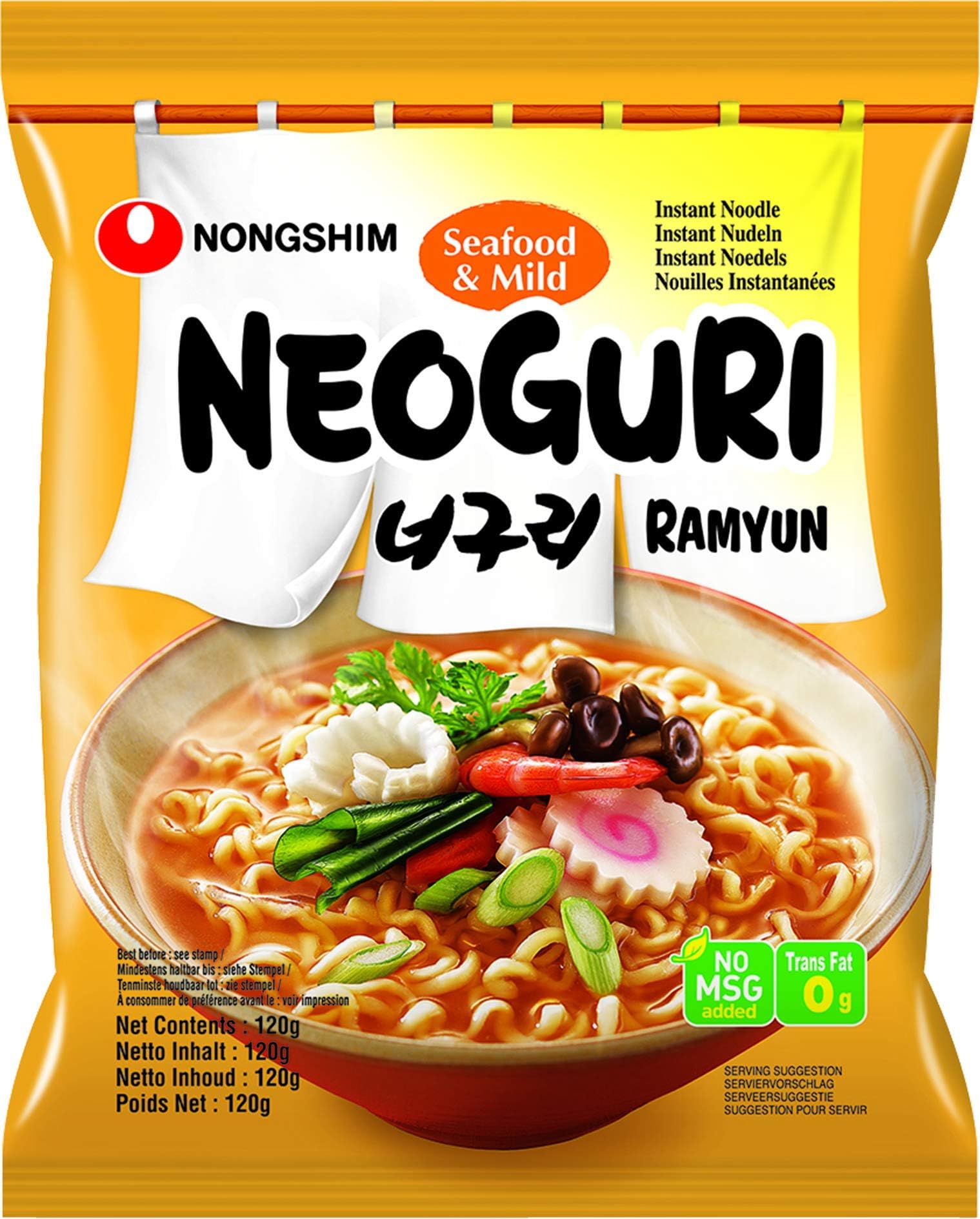 Nong Shim - Instant Nudeln Neoguri Mild - Multipack (20 X 120 GR)