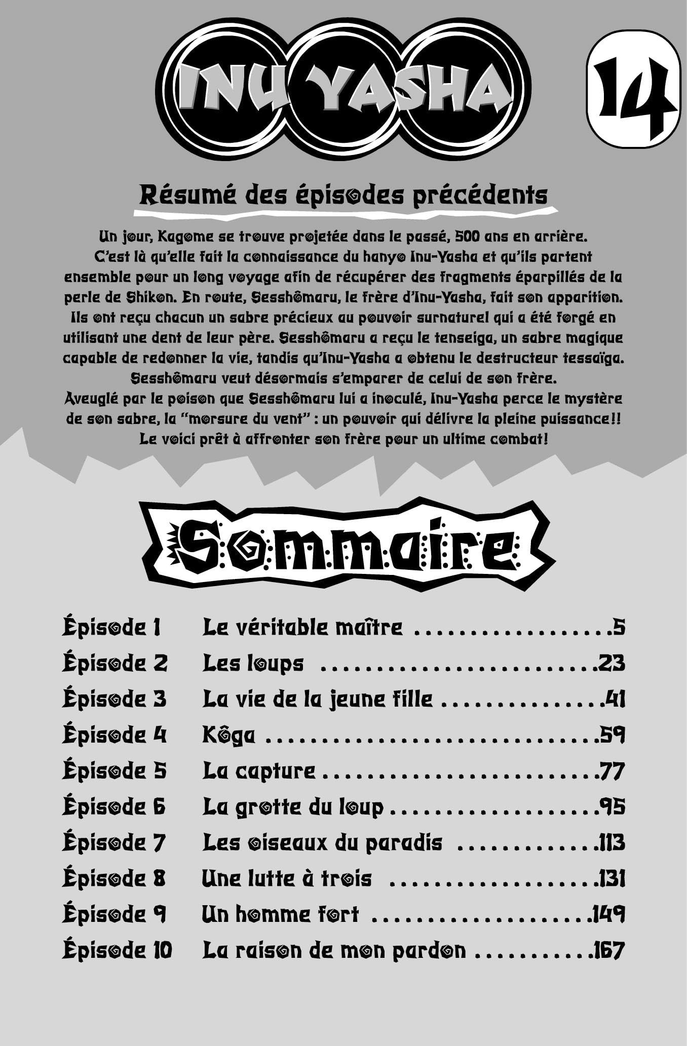 Inu-Yasha - Tome 14 Rumiko Takahashi - PT02